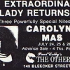 Paul Colby's club, The Other End, was very important in launching Carolyne's career, and she returned for these shows the month that her second album was released.