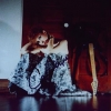 And here is the same photo but full-length, in color, and signed by Carolyne!
