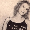 Carolyne's response to all the comparisons and hype. From CREEM magazine (November 1981). Photo by Bob Sorce.