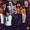 The second shot from the "Jersey Artists For Mankind" cover.  Next to Carolyne is Southside Johnny Lyon--both were among the vocal soloists.